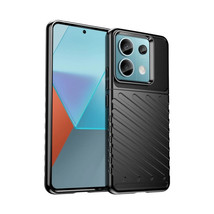 Caja del teléfono de TPU suave a prueba de golpes Thunderbolt, For Xiaomi Redmi Note 13 Pro 4G, For Xiaomi Redmi Note 13 4G, For Xiaomi Poco C65, For Xiaomi 14 Pro, For Xiaomi 14, For Xiaomi Redmi Note 13 5G, For Xiaomi Redmi 13C                       ...