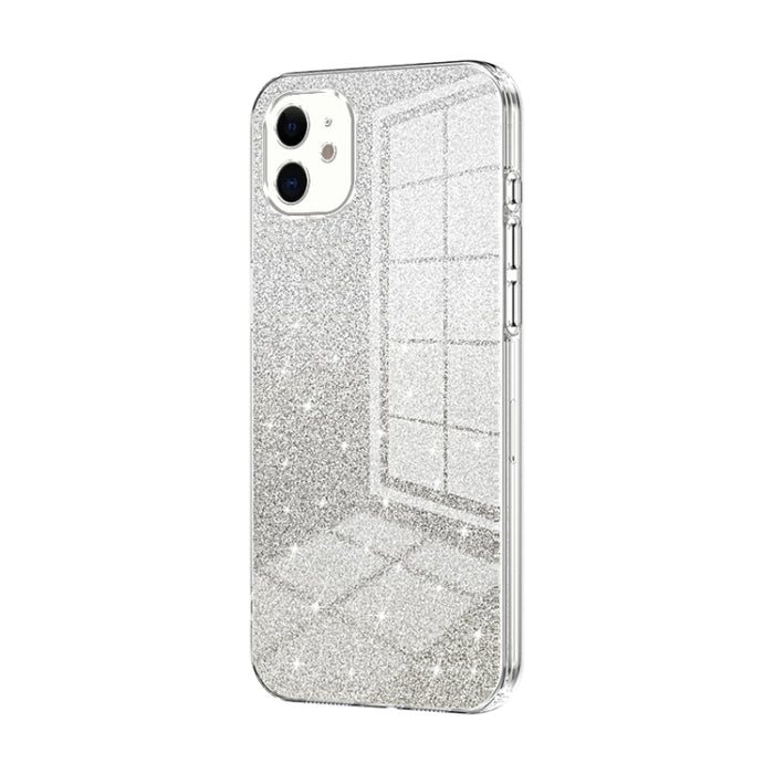 Caja de teléfono galvanizada con polvo de brillo degradado, For iPhone 11 Pro Max, For iPhone 11, For iPhone 11 Pro, For iPhone X / XS, For iPhone XR, For iPhone XS Max, For iPhone 8 Plus / 7 Plus