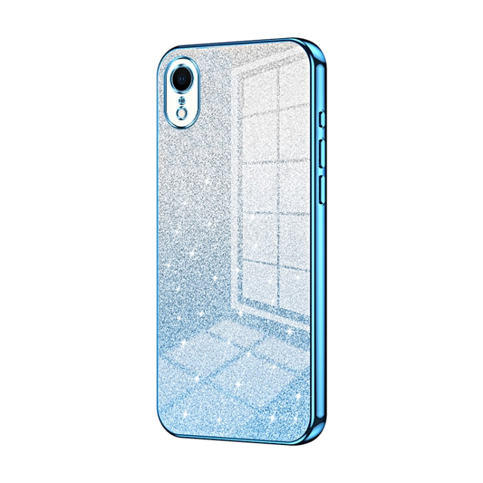 Caja de teléfono galvanizada con polvo de brillo degradado, For iPhone 11 Pro Max, For iPhone 11, For iPhone 11 Pro, For iPhone X / XS, For iPhone XR, For iPhone XS Max, For iPhone 8 Plus / 7 Plus