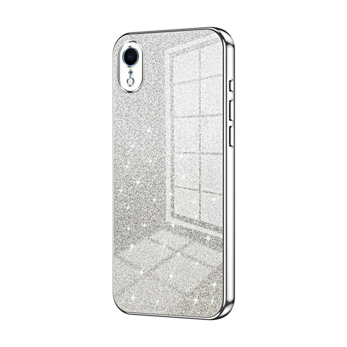 Caja de teléfono galvanizada con polvo de brillo degradado, For iPhone 11 Pro Max, For iPhone 11, For iPhone 11 Pro, For iPhone X / XS, For iPhone XR, For iPhone XS Max, For iPhone 8 Plus / 7 Plus