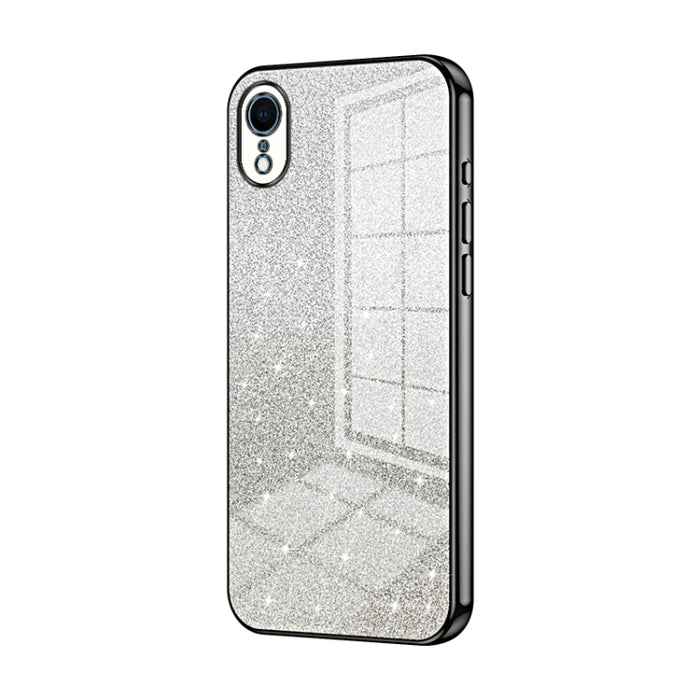 Caja de teléfono galvanizada con polvo de brillo degradado, For iPhone 11 Pro Max, For iPhone 11, For iPhone 11 Pro, For iPhone X / XS, For iPhone XR, For iPhone XS Max, For iPhone 8 Plus / 7 Plus
