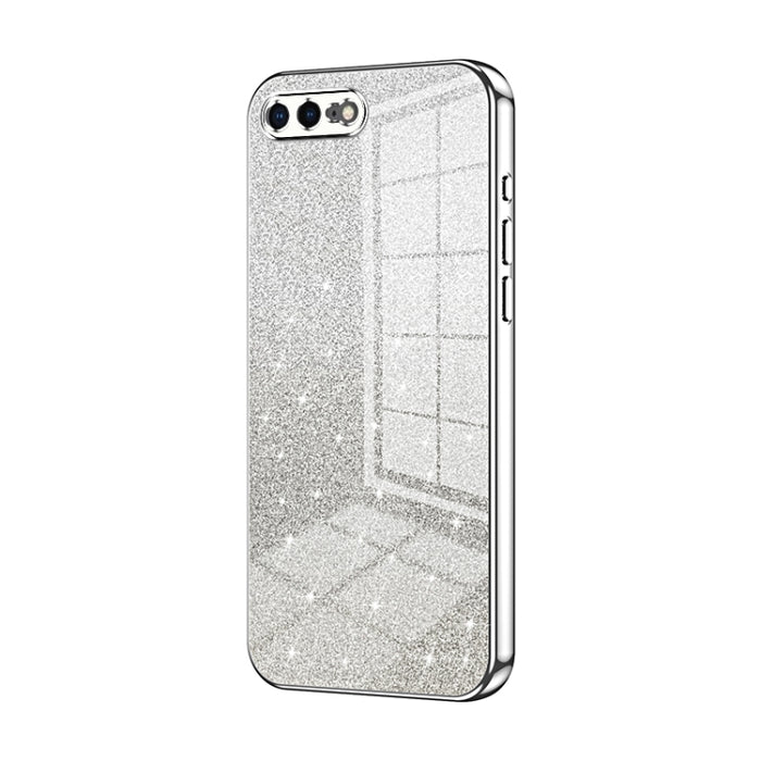 Caja de teléfono galvanizada con polvo de brillo degradado, For iPhone 11 Pro Max, For iPhone 11, For iPhone 11 Pro, For iPhone X / XS, For iPhone XR, For iPhone XS Max, For iPhone 8 Plus / 7 Plus