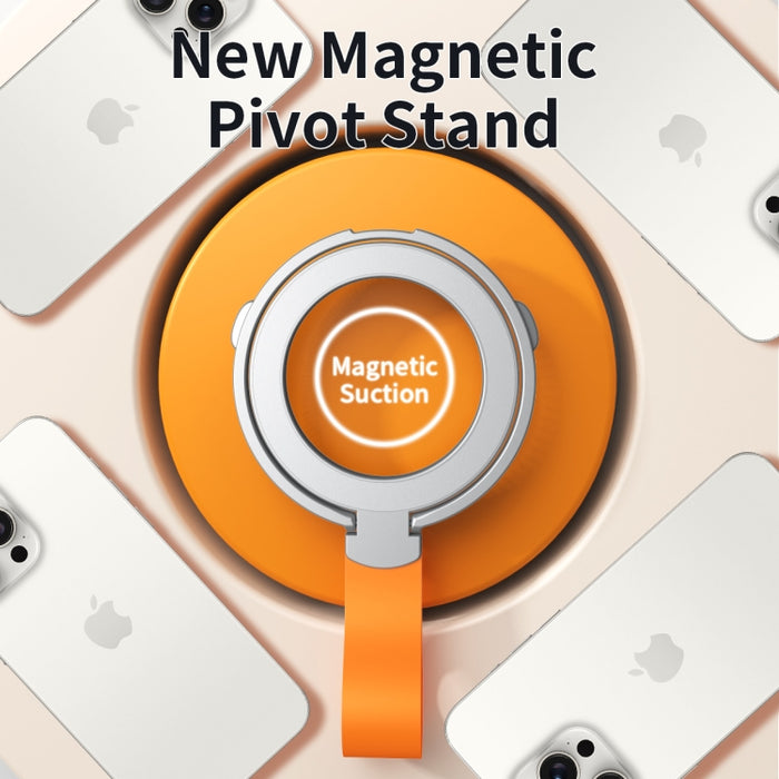 Soporte de pivote magnético MagSafe, Style 1 Black, Style 1 Silver, Style 1 Black + Orange, Style 1 Silver + Orange