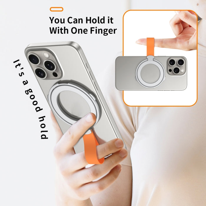 Soporte de pivote magnético MagSafe, Style 1 Black, Style 1 Silver, Style 1 Black + Orange, Style 1 Silver + Orange
