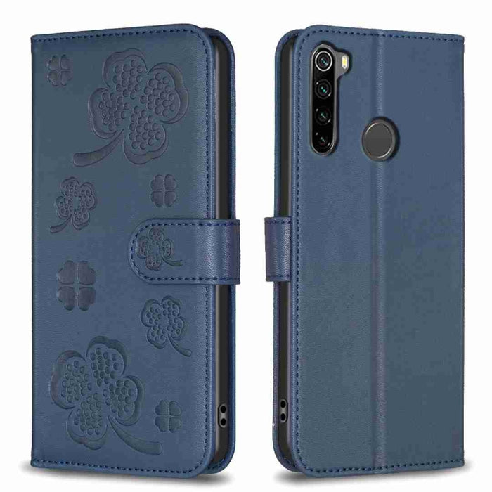 Funda para teléfono de cuero con relieve de cuatro hojas, For Xiaomi Mi 11 Lite, For Xiaomi Redmi Note 10 4G / 10S, For Xiaomi Redmi Note 10 Pro, For Xiaomi Poco M3, For Xiaomi Redmi K30S, For Xiaomi Mi 10T Lite, For Xiaomi Poco X3, For Xiaomi Redmi 9A...