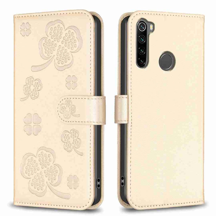 Funda para teléfono de cuero con relieve de cuatro hojas, For Xiaomi Mi 11 Lite, For Xiaomi Redmi Note 10 4G / 10S, For Xiaomi Redmi Note 10 Pro, For Xiaomi Poco M3, For Xiaomi Redmi K30S, For Xiaomi Mi 10T Lite, For Xiaomi Poco X3, For Xiaomi Redmi 9A...