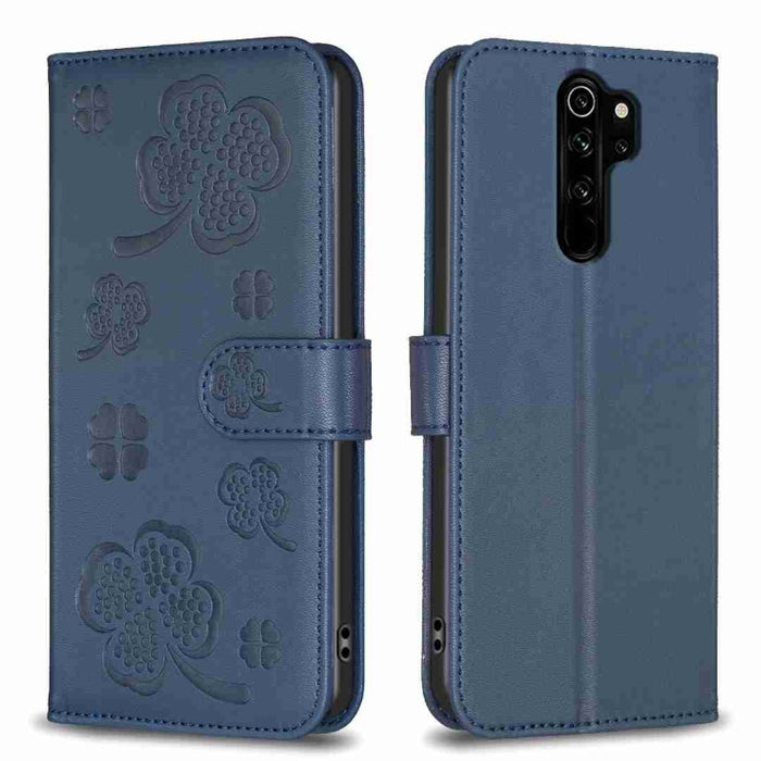 Funda para teléfono de cuero con relieve de cuatro hojas, For Xiaomi Mi 11 Lite, For Xiaomi Redmi Note 10 4G / 10S, For Xiaomi Redmi Note 10 Pro, For Xiaomi Poco M3, For Xiaomi Redmi K30S, For Xiaomi Mi 10T Lite, For Xiaomi Poco X3, For Xiaomi Redmi 9A...