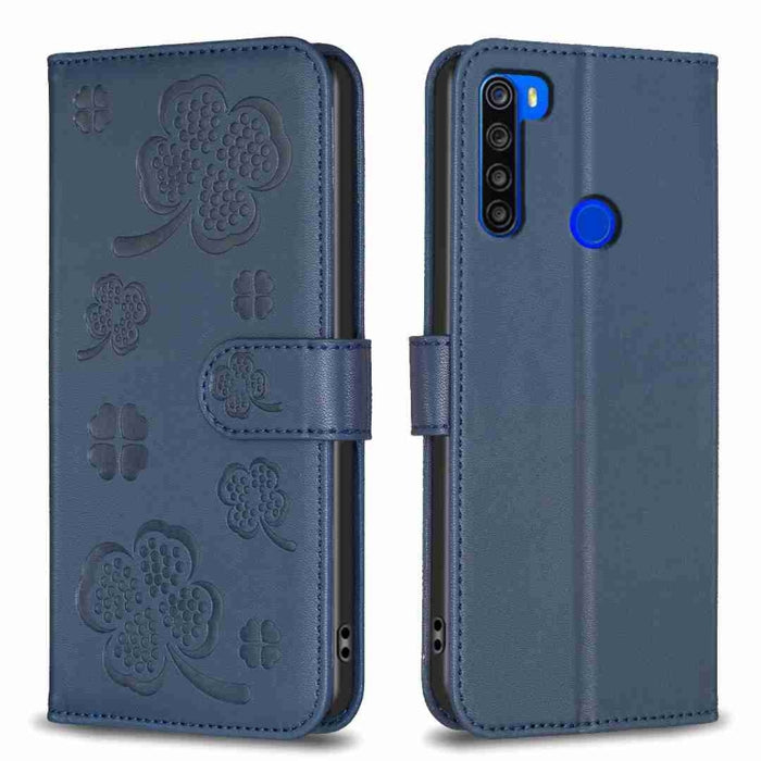 Funda para teléfono de cuero con relieve de cuatro hojas, For Xiaomi Mi 11 Lite, For Xiaomi Redmi Note 10 4G / 10S, For Xiaomi Redmi Note 10 Pro, For Xiaomi Poco M3, For Xiaomi Redmi K30S, For Xiaomi Mi 10T Lite, For Xiaomi Poco X3, For Xiaomi Redmi 9A...