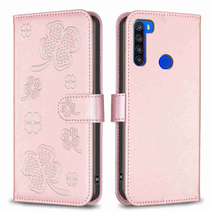 Funda para teléfono de cuero con relieve de cuatro hojas, For Xiaomi Mi 11 Lite, For Xiaomi Redmi Note 10 4G / 10S, For Xiaomi Redmi Note 10 Pro, For Xiaomi Poco M3, For Xiaomi Redmi K30S, For Xiaomi Mi 10T Lite, For Xiaomi Poco X3, For Xiaomi Redmi 9A...