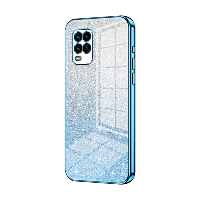 Caja de teléfono galvanizada con polvo de brillo degradado, For Xiaomi Civi / Civi 1S, For Xiaomi Poco M4 Pro, For Xiaomi Poco X4 Pro 5G, For Xiaomi 12 / 12X, For Xiaomi Mi 11 Lite 4G / 5G, For Xiaomi 11T / 11T Pro, For Xiaomi Mix 4, For Xiaomi Mi 10S ...