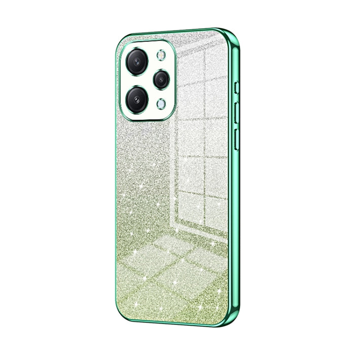 Caja de teléfono galvanizada con polvo de brillo degradado, For Redmi Note 14 5G, For Redmi Note 14 Pro+ 5G, For Redmi 14R, For Redmi Note 14 Pro 5G, For Redmi K70 Ultra, For Xiaomi Redmi Note 13 Pro 4G, For Xiaomi Redmi Note 13 4G                     ...