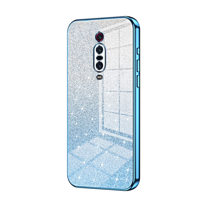 Caja de teléfono galvanizada con polvo de brillo degradado, For Xiaomi Redmi Note 9 5G / Note 9T, For Xiaomi Redmi Note 9 Pro 5G/Mi 10T Lite, For Xiaomi Redmi Note 9 4G, For Xiaomi Redmi K30S / Mi 10T Pro 5G, For Xiaomi Redmi K30 Pro / K30 Ultra       ...