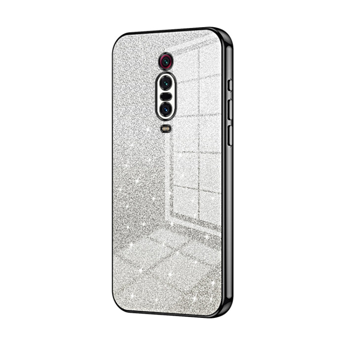 Caja de teléfono galvanizada con polvo de brillo degradado, For Xiaomi Redmi Note 9 5G / Note 9T, For Xiaomi Redmi Note 9 Pro 5G/Mi 10T Lite, For Xiaomi Redmi Note 9 4G, For Xiaomi Redmi K30S / Mi 10T Pro 5G, For Xiaomi Redmi K30 Pro / K30 Ultra       ...