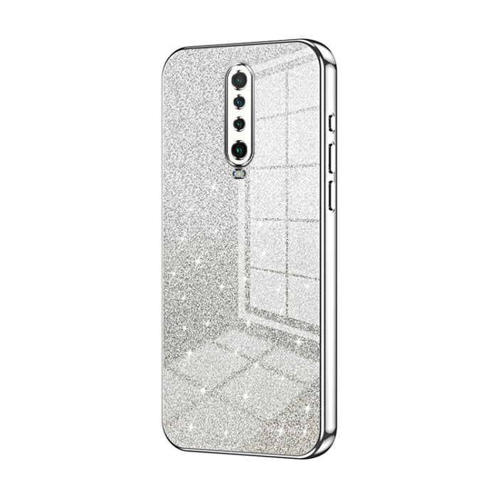 Caja de teléfono galvanizada con polvo de brillo degradado, For Xiaomi Redmi Note 9 5G / Note 9T, For Xiaomi Redmi Note 9 Pro 5G/Mi 10T Lite, For Xiaomi Redmi Note 9 4G, For Xiaomi Redmi K30S / Mi 10T Pro 5G, For Xiaomi Redmi K30 Pro / K30 Ultra       ...