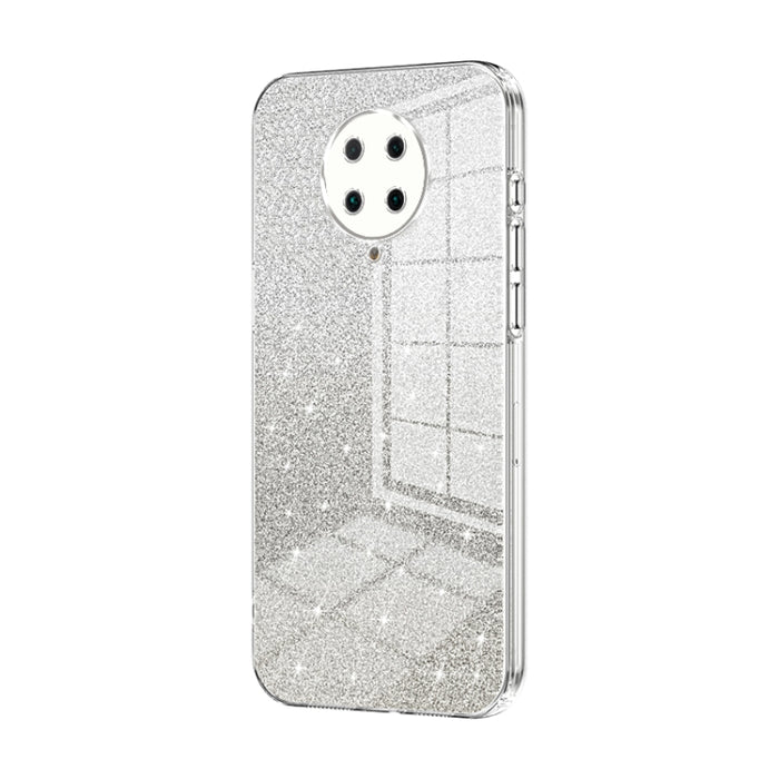 Caja de teléfono galvanizada con polvo de brillo degradado, For Xiaomi Redmi Note 9 5G / Note 9T, For Xiaomi Redmi Note 9 Pro 5G/Mi 10T Lite, For Xiaomi Redmi Note 9 4G, For Xiaomi Redmi K30S / Mi 10T Pro 5G, For Xiaomi Redmi K30 Pro / K30 Ultra       ...