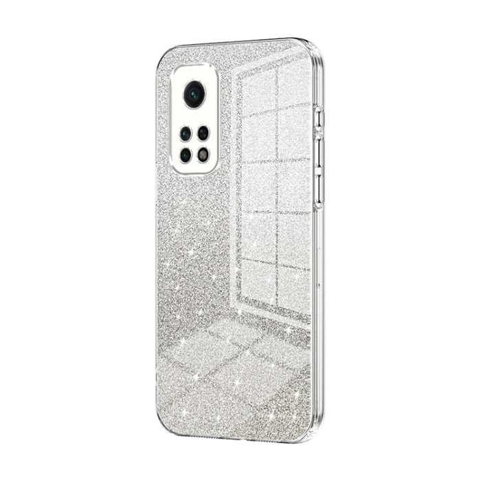 Caja de teléfono galvanizada con polvo de brillo degradado, For Xiaomi Redmi Note 9 5G / Note 9T, For Xiaomi Redmi Note 9 Pro 5G/Mi 10T Lite, For Xiaomi Redmi Note 9 4G, For Xiaomi Redmi K30S / Mi 10T Pro 5G, For Xiaomi Redmi K30 Pro / K30 Ultra       ...