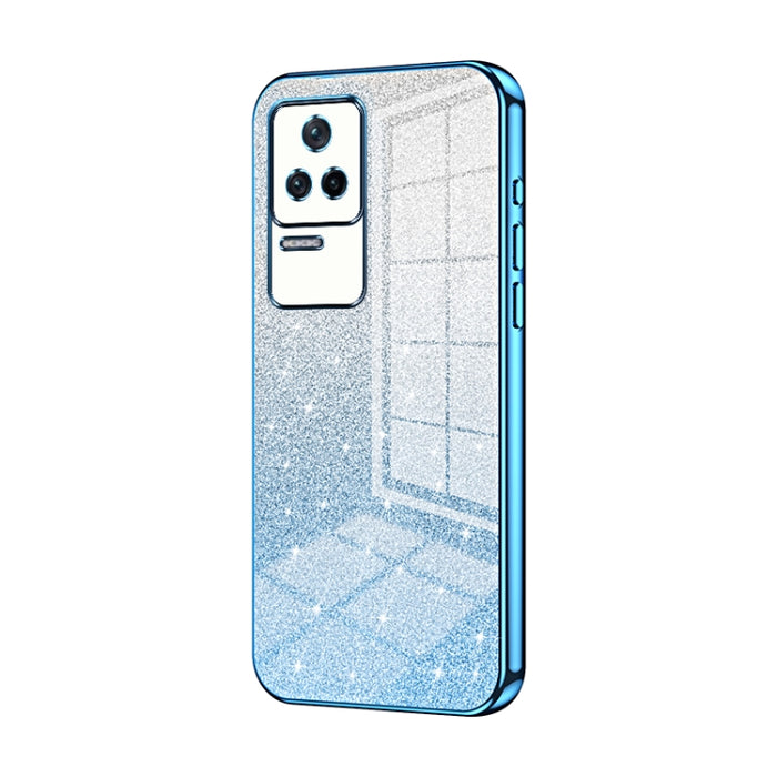 Caja de teléfono galvanizada con polvo de brillo degradado, For Xiaomi Redmi Note 10/Note 10S, For Xiaomi Redmi Note 11 Global / Note 11S, For Xiaomi Redmi K40S / Poco F4, For Xiaomi Redmi Note 11T 5G/Note 11S 5G, For Xiaomi Redmi K50 / K50 Pro        ...