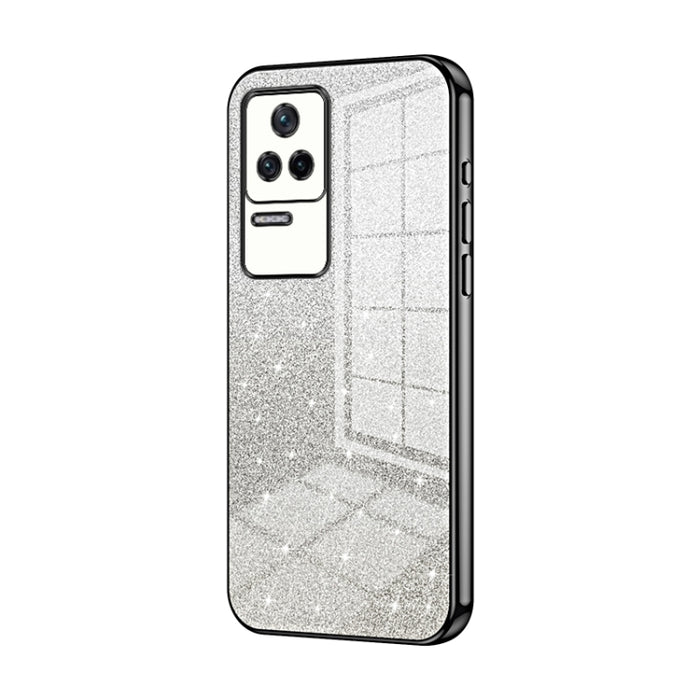 Caja de teléfono galvanizada con polvo de brillo degradado, For Xiaomi Redmi Note 10/Note 10S, For Xiaomi Redmi Note 11 Global / Note 11S, For Xiaomi Redmi K40S / Poco F4, For Xiaomi Redmi Note 11T 5G/Note 11S 5G, For Xiaomi Redmi K50 / K50 Pro        ...