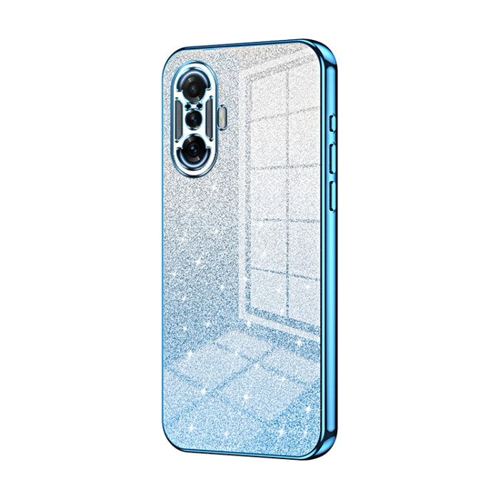 Caja de teléfono galvanizada con polvo de brillo degradado, For Xiaomi Redmi Note 10/Note 10S, For Xiaomi Redmi Note 11 Global / Note 11S, For Xiaomi Redmi K40S / Poco F4, For Xiaomi Redmi Note 11T 5G/Note 11S 5G, For Xiaomi Redmi K50 / K50 Pro        ...