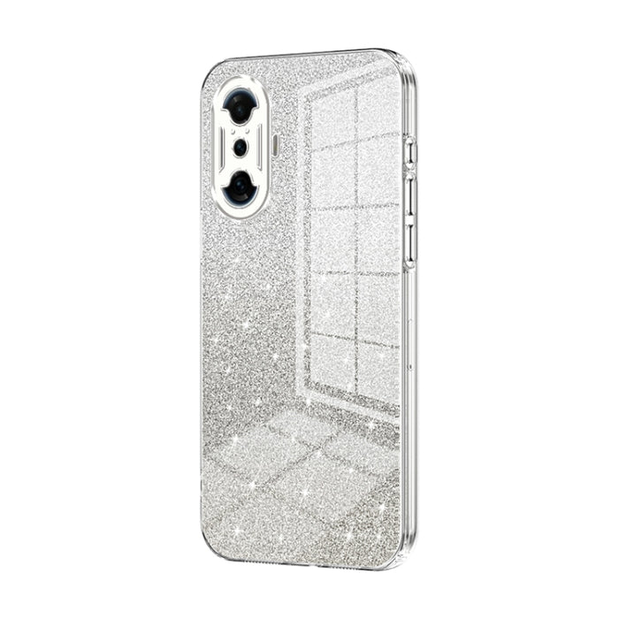 Caja de teléfono galvanizada con polvo de brillo degradado, For Xiaomi Redmi Note 10/Note 10S, For Xiaomi Redmi Note 11 Global / Note 11S, For Xiaomi Redmi K40S / Poco F4, For Xiaomi Redmi Note 11T 5G/Note 11S 5G, For Xiaomi Redmi K50 / K50 Pro        ...
