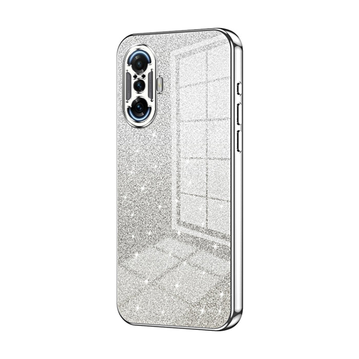 Caja de teléfono galvanizada con polvo de brillo degradado, For Xiaomi Redmi Note 10/Note 10S, For Xiaomi Redmi Note 11 Global / Note 11S, For Xiaomi Redmi K40S / Poco F4, For Xiaomi Redmi Note 11T 5G/Note 11S 5G, For Xiaomi Redmi K50 / K50 Pro        ...
