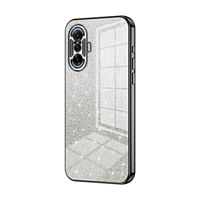 Caja de teléfono galvanizada con polvo de brillo degradado, For Xiaomi Redmi Note 10/Note 10S, For Xiaomi Redmi Note 11 Global / Note 11S, For Xiaomi Redmi K40S / Poco F4, For Xiaomi Redmi Note 11T 5G/Note 11S 5G, For Xiaomi Redmi K50 / K50 Pro        ...