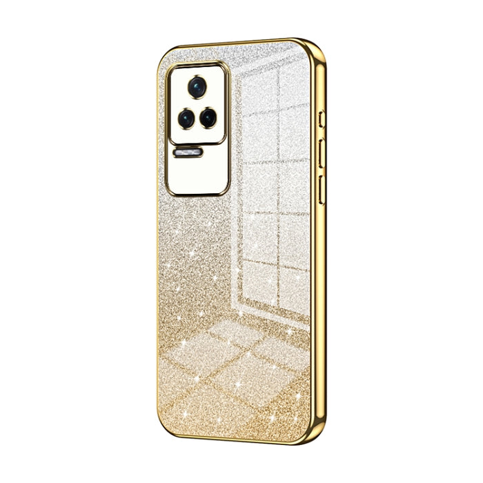 Caja de teléfono galvanizada con polvo de brillo degradado, For Xiaomi Redmi Note 10/Note 10S, For Xiaomi Redmi Note 11 Global / Note 11S, For Xiaomi Redmi K40S / Poco F4, For Xiaomi Redmi Note 11T 5G/Note 11S 5G, For Xiaomi Redmi K50 / K50 Pro        ...