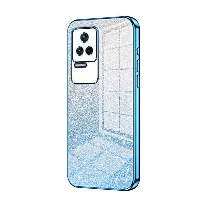 Caja de teléfono galvanizada con polvo de brillo degradado, For Xiaomi Redmi Note 10/Note 10S, For Xiaomi Redmi Note 11 Global / Note 11S, For Xiaomi Redmi K40S / Poco F4, For Xiaomi Redmi Note 11T 5G/Note 11S 5G, For Xiaomi Redmi K50 / K50 Pro        ...