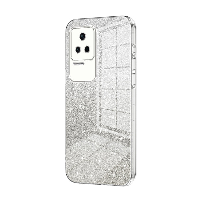 Caja de teléfono galvanizada con polvo de brillo degradado, For Xiaomi Redmi Note 10/Note 10S, For Xiaomi Redmi Note 11 Global / Note 11S, For Xiaomi Redmi K40S / Poco F4, For Xiaomi Redmi Note 11T 5G/Note 11S 5G, For Xiaomi Redmi K50 / K50 Pro        ...