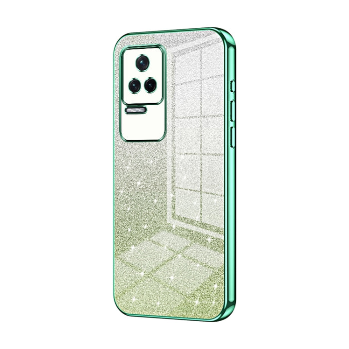 Caja de teléfono galvanizada con polvo de brillo degradado, For Xiaomi Redmi Note 10/Note 10S, For Xiaomi Redmi Note 11 Global / Note 11S, For Xiaomi Redmi K40S / Poco F4, For Xiaomi Redmi Note 11T 5G/Note 11S 5G, For Xiaomi Redmi K50 / K50 Pro        ...