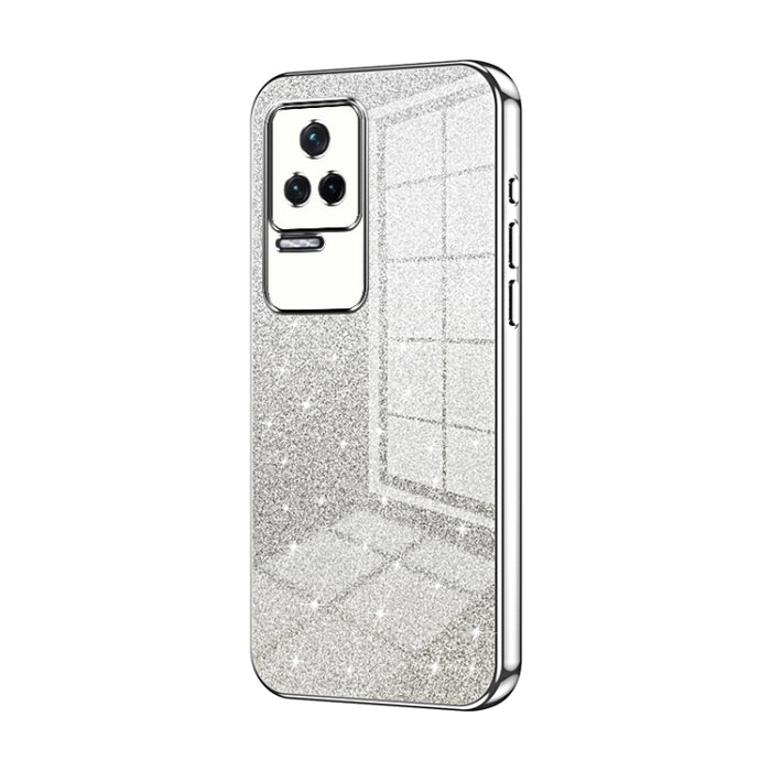 Caja de teléfono galvanizada con polvo de brillo degradado, For Xiaomi Redmi Note 10/Note 10S, For Xiaomi Redmi Note 11 Global / Note 11S, For Xiaomi Redmi K40S / Poco F4, For Xiaomi Redmi Note 11T 5G/Note 11S 5G, For Xiaomi Redmi K50 / K50 Pro        ...