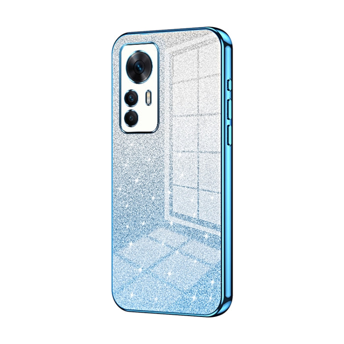 Caja de teléfono galvanizada con polvo de brillo degradado, For Xiaomi Redmi Note 11T Pro/Poco X4 GT, For Xiaomi Redmi Note 12R Pro, For Xiaomi Redmi Note 12 Turbo/Poco F5, For Xiaomi Redmi K60 / K60 Pro, For Xiaomi Redmi Note 12 Pro+                  ...
