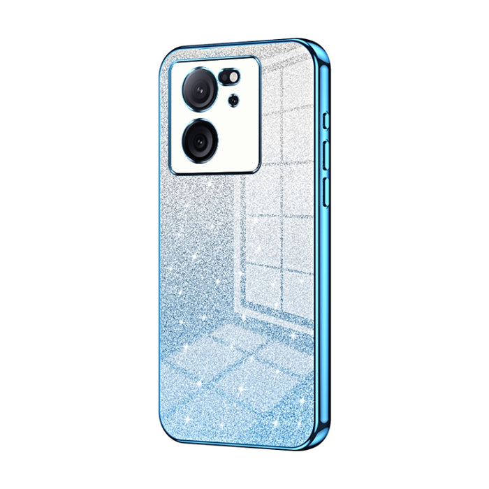 Caja de teléfono galvanizada con polvo de brillo degradado, For Redmi Note 14 5G, For Redmi Note 14 Pro+ 5G, For Redmi 14R, For Redmi Note 14 Pro 5G, For Redmi K70 Ultra, For Xiaomi Redmi Note 13 Pro 4G, For Xiaomi Redmi Note 13 4G                     ...