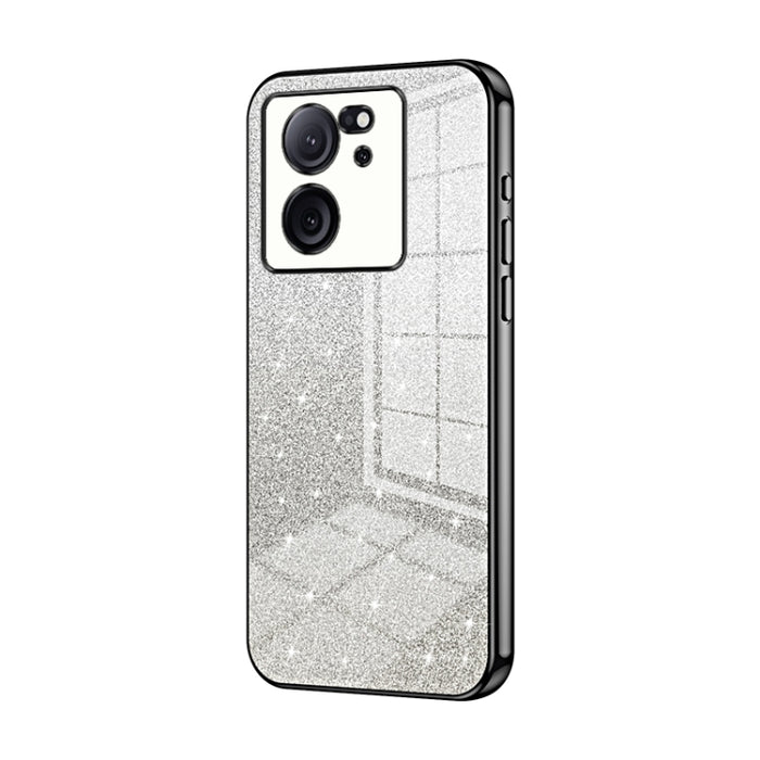 Caja de teléfono galvanizada con polvo de brillo degradado, For Redmi Note 14 5G, For Redmi Note 14 Pro+ 5G, For Redmi 14R, For Redmi Note 14 Pro 5G, For Redmi K70 Ultra, For Xiaomi Redmi Note 13 Pro 4G, For Xiaomi Redmi Note 13 4G                     ...