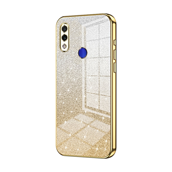 Caja de teléfono galvanizada con polvo de brillo degradado, For Xiaomi Redmi Note 9 5G / Note 9T, For Xiaomi Redmi Note 9 Pro 5G/Mi 10T Lite, For Xiaomi Redmi Note 9 4G, For Xiaomi Redmi K30S / Mi 10T Pro 5G, For Xiaomi Redmi K30 Pro / K30 Ultra       ...