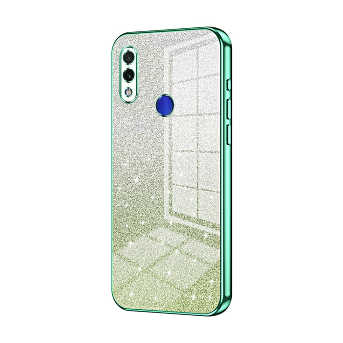 Caja de teléfono galvanizada con polvo de brillo degradado, For Xiaomi Redmi Note 9 5G / Note 9T, For Xiaomi Redmi Note 9 Pro 5G/Mi 10T Lite, For Xiaomi Redmi Note 9 4G, For Xiaomi Redmi K30S / Mi 10T Pro 5G, For Xiaomi Redmi K30 Pro / K30 Ultra       ...