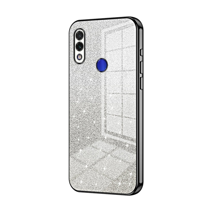 Caja de teléfono galvanizada con polvo de brillo degradado, For Xiaomi Redmi Note 9 5G / Note 9T, For Xiaomi Redmi Note 9 Pro 5G/Mi 10T Lite, For Xiaomi Redmi Note 9 4G, For Xiaomi Redmi K30S / Mi 10T Pro 5G, For Xiaomi Redmi K30 Pro / K30 Ultra       ...