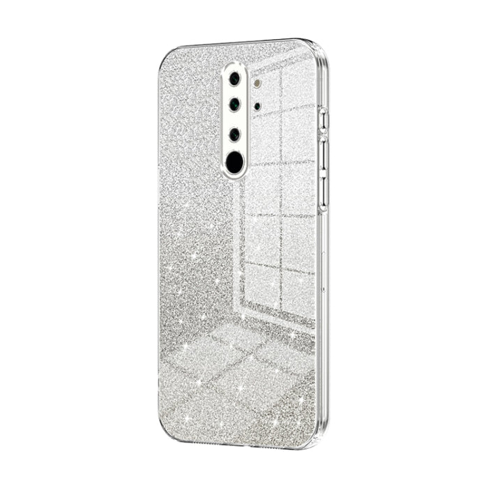 Caja de teléfono galvanizada con polvo de brillo degradado, For Xiaomi Redmi Note 9 5G / Note 9T, For Xiaomi Redmi Note 9 Pro 5G/Mi 10T Lite, For Xiaomi Redmi Note 9 4G, For Xiaomi Redmi K30S / Mi 10T Pro 5G, For Xiaomi Redmi K30 Pro / K30 Ultra       ...