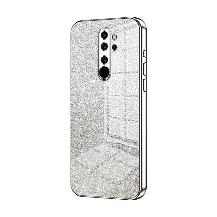 Caja de teléfono galvanizada con polvo de brillo degradado, For Xiaomi Redmi Note 9 5G / Note 9T, For Xiaomi Redmi Note 9 Pro 5G/Mi 10T Lite, For Xiaomi Redmi Note 9 4G, For Xiaomi Redmi K30S / Mi 10T Pro 5G, For Xiaomi Redmi K30 Pro / K30 Ultra       ...