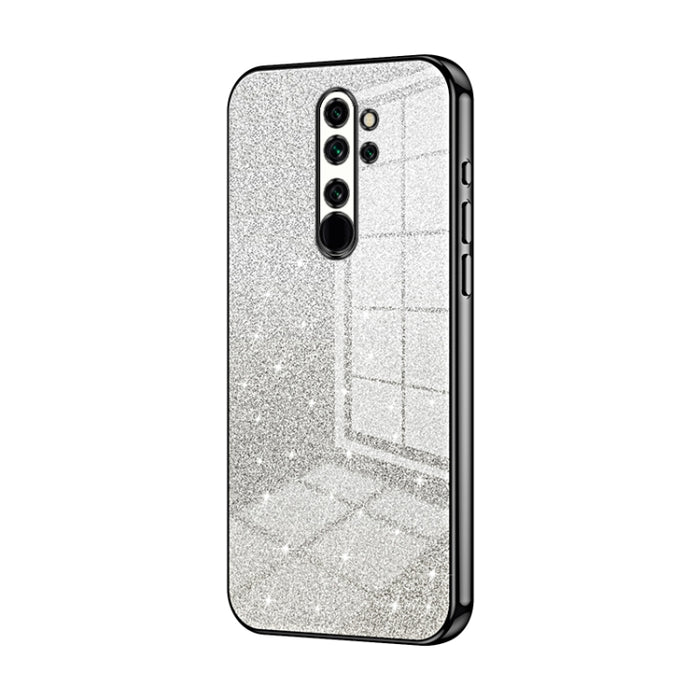 Caja de teléfono galvanizada con polvo de brillo degradado, For Xiaomi Redmi Note 9 5G / Note 9T, For Xiaomi Redmi Note 9 Pro 5G/Mi 10T Lite, For Xiaomi Redmi Note 9 4G, For Xiaomi Redmi K30S / Mi 10T Pro 5G, For Xiaomi Redmi K30 Pro / K30 Ultra       ...
