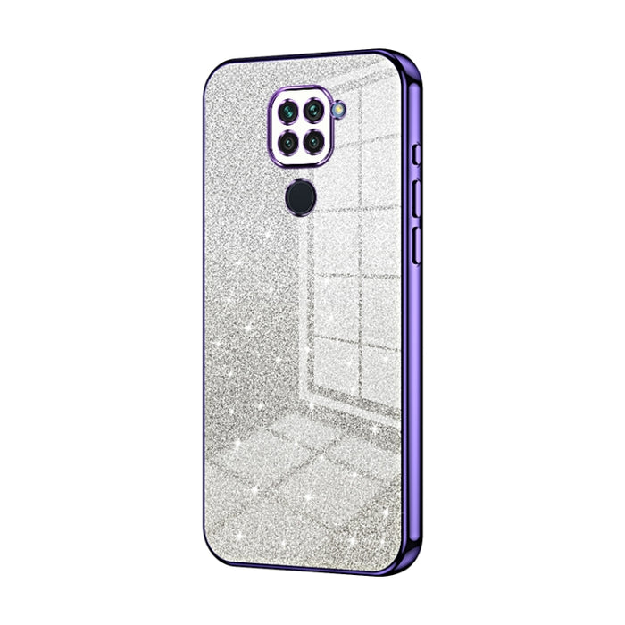 Caja de teléfono galvanizada con polvo de brillo degradado, For Xiaomi Redmi Note 9 5G / Note 9T, For Xiaomi Redmi Note 9 Pro 5G/Mi 10T Lite, For Xiaomi Redmi Note 9 4G, For Xiaomi Redmi K30S / Mi 10T Pro 5G, For Xiaomi Redmi K30 Pro / K30 Ultra       ...