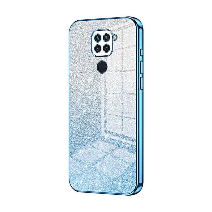 Caja de teléfono galvanizada con polvo de brillo degradado, For Xiaomi Redmi Note 9 5G / Note 9T, For Xiaomi Redmi Note 9 Pro 5G/Mi 10T Lite, For Xiaomi Redmi Note 9 4G, For Xiaomi Redmi K30S / Mi 10T Pro 5G, For Xiaomi Redmi K30 Pro / K30 Ultra       ...