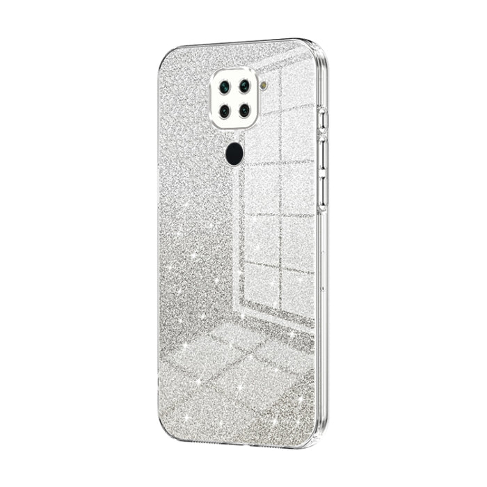 Caja de teléfono galvanizada con polvo de brillo degradado, For Xiaomi Redmi Note 9 5G / Note 9T, For Xiaomi Redmi Note 9 Pro 5G/Mi 10T Lite, For Xiaomi Redmi Note 9 4G, For Xiaomi Redmi K30S / Mi 10T Pro 5G, For Xiaomi Redmi K30 Pro / K30 Ultra       ...