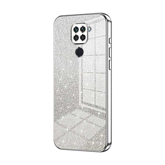 Caja de teléfono galvanizada con polvo de brillo degradado, For Xiaomi Redmi Note 9 5G / Note 9T, For Xiaomi Redmi Note 9 Pro 5G/Mi 10T Lite, For Xiaomi Redmi Note 9 4G, For Xiaomi Redmi K30S / Mi 10T Pro 5G, For Xiaomi Redmi K30 Pro / K30 Ultra       ...