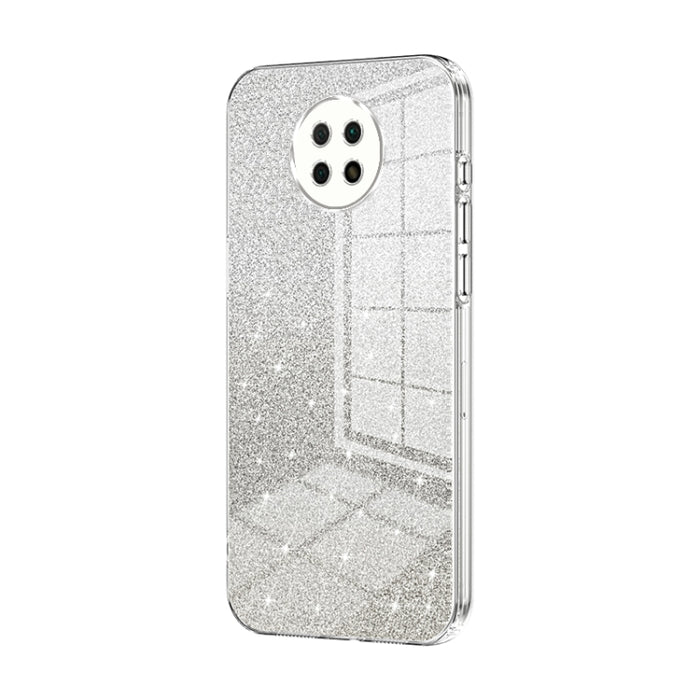 Caja de teléfono galvanizada con polvo de brillo degradado, For Xiaomi Redmi Note 9 5G / Note 9T, For Xiaomi Redmi Note 9 Pro 5G/Mi 10T Lite, For Xiaomi Redmi Note 9 4G, For Xiaomi Redmi K30S / Mi 10T Pro 5G, For Xiaomi Redmi K30 Pro / K30 Ultra       ...