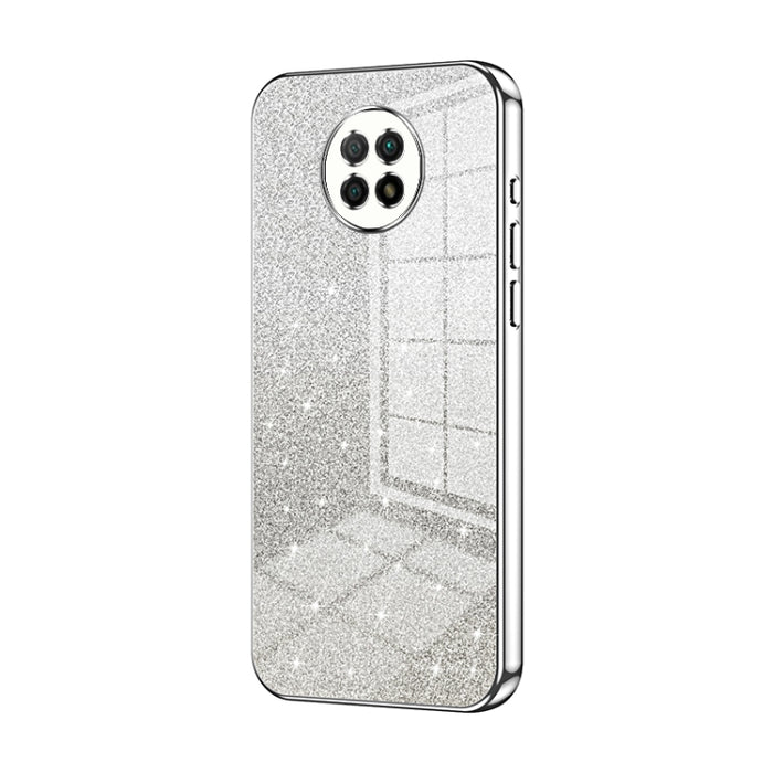 Caja de teléfono galvanizada con polvo de brillo degradado, For Xiaomi Redmi Note 9 5G / Note 9T, For Xiaomi Redmi Note 9 Pro 5G/Mi 10T Lite, For Xiaomi Redmi Note 9 4G, For Xiaomi Redmi K30S / Mi 10T Pro 5G, For Xiaomi Redmi K30 Pro / K30 Ultra       ...