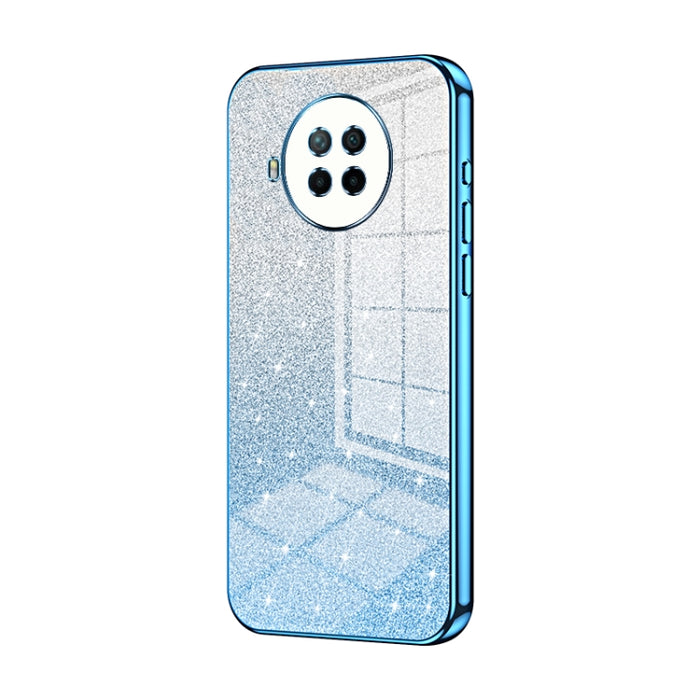 Caja de teléfono galvanizada con polvo de brillo degradado, For Xiaomi Redmi Note 9 5G / Note 9T, For Xiaomi Redmi Note 9 Pro 5G/Mi 10T Lite, For Xiaomi Redmi Note 9 4G, For Xiaomi Redmi K30S / Mi 10T Pro 5G, For Xiaomi Redmi K30 Pro / K30 Ultra       ...