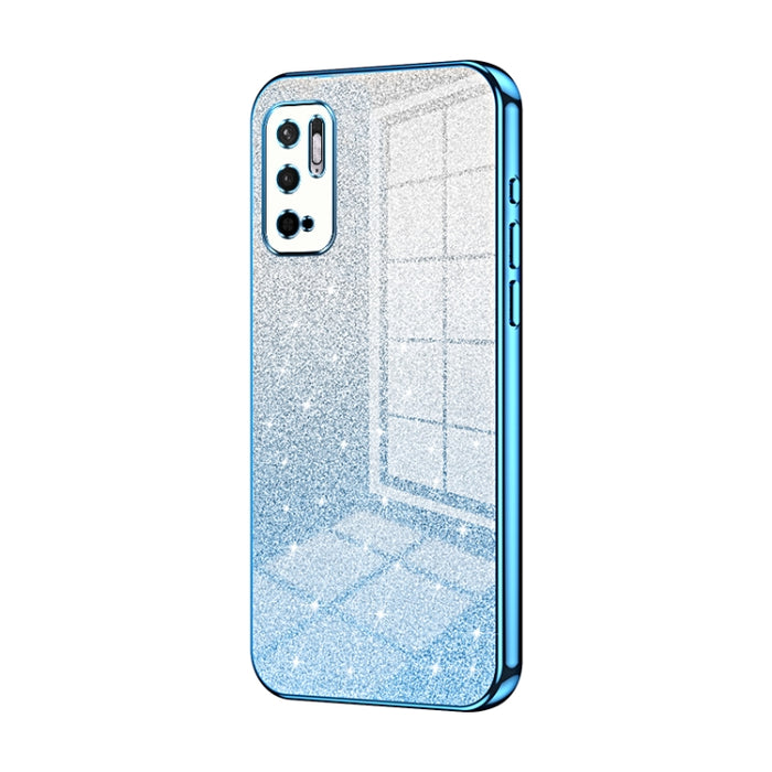 Caja de teléfono galvanizada con polvo de brillo degradado, For Xiaomi Redmi Note 10/Note 10S, For Xiaomi Redmi Note 11 Global / Note 11S, For Xiaomi Redmi K40S / Poco F4, For Xiaomi Redmi Note 11T 5G/Note 11S 5G, For Xiaomi Redmi K50 / K50 Pro        ...