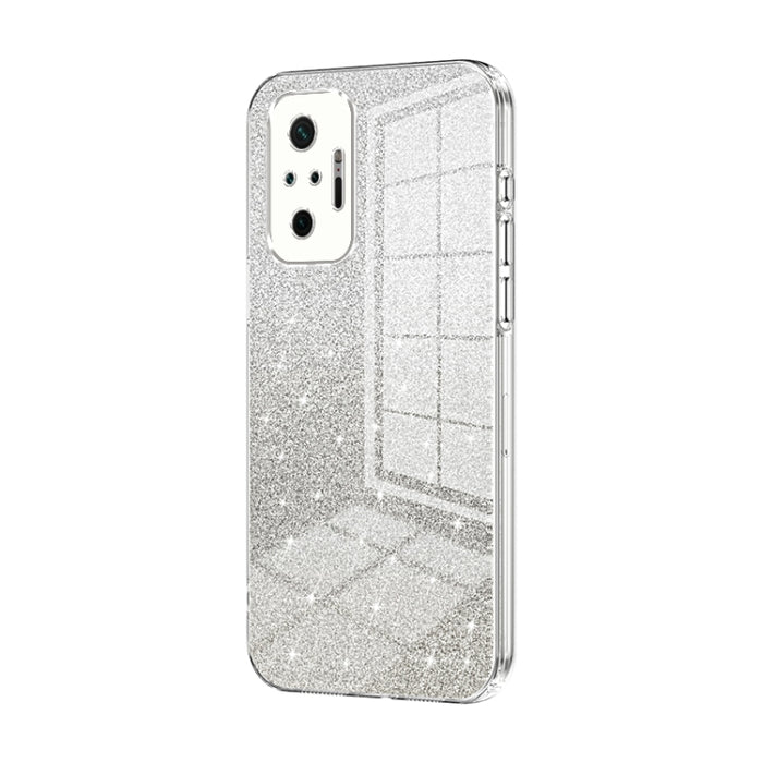 Caja de teléfono galvanizada con polvo de brillo degradado, For Xiaomi Redmi Note 10/Note 10S, For Xiaomi Redmi Note 11 Global / Note 11S, For Xiaomi Redmi K40S / Poco F4, For Xiaomi Redmi Note 11T 5G/Note 11S 5G, For Xiaomi Redmi K50 / K50 Pro        ...
