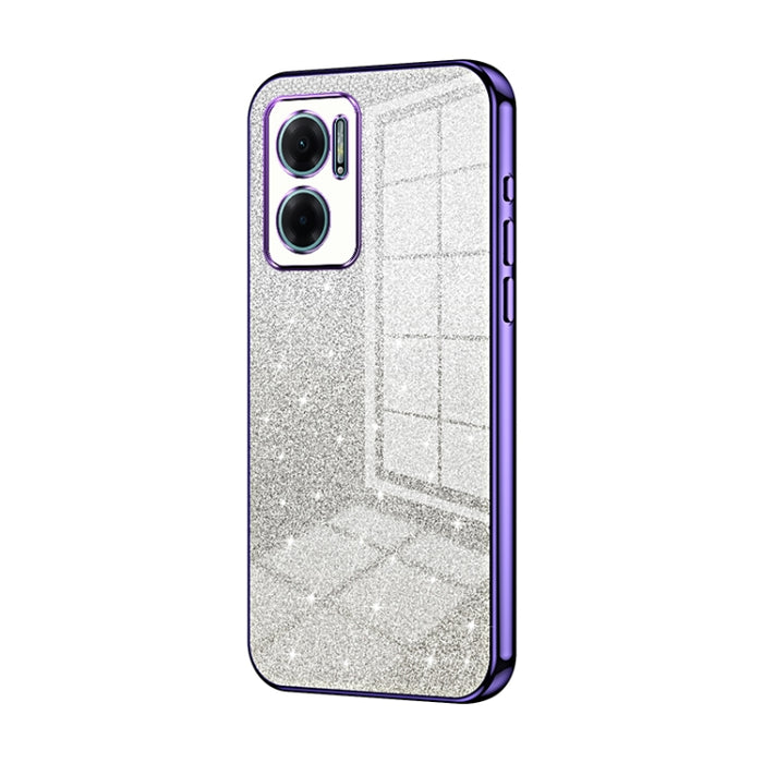 Caja de teléfono galvanizada con polvo de brillo degradado, For Xiaomi Redmi Note 11T Pro/Poco X4 GT, For Xiaomi Redmi Note 12R Pro, For Xiaomi Redmi Note 12 Turbo/Poco F5, For Xiaomi Redmi K60 / K60 Pro, For Xiaomi Redmi Note 12 Pro+                  ...